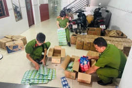 Gia Lai: Phát hiện vụ hàng giả có quy mô lớn tại phường An Nhơn Bắc
