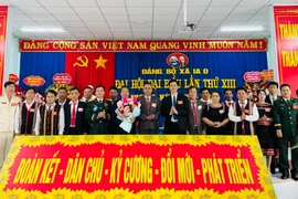 Đồng chí Nguyễn Ngọc Tiến được chỉ định giữ chức Bí thư Đảng ủy xã Ia O khóa XIII