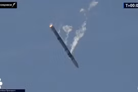 Tên lửa đưa lên quỹ đạo đầu tiên được phóng từ lục địa châu Âu rơi và phát nổ ngay khi cất cánh