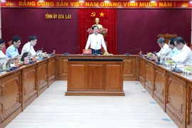 Quang cảnh buổi làm việc.