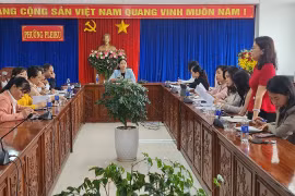 Hội Nông dân tỉnh Gia Lai làm việc với đại diện các phường về thành lập tổ chức Hội cấp cơ sở