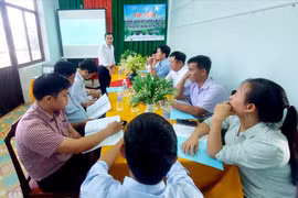 Quang cảnh hội nghị tập huấn hướng dẫn chuyên môn lĩnh vực trồng trọt, bảo vệ thực vật. Ảnh: V.P