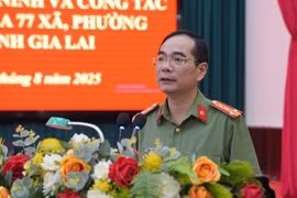 Công an tỉnh Gia Lai sơ kết công tác an ninh tại 77 xã, phường phía Tây 