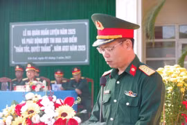 Trung đoàn Thông tin 29 ra quân huấn luyện năm 2025