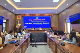 Chủ tịch Hội LHPN Việt Nam Nguyễn Thị Tuyến làm việc với Hội LHPN tỉnh Gia Lai