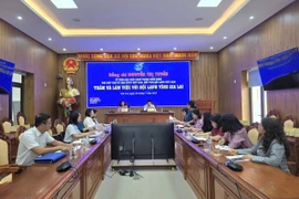 Chủ tịch Hội LHPN Việt Nam Nguyễn Thị Tuyến làm việc với Hội LHPN tỉnh Gia Lai