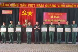 Bộ đội Biên phòng tỉnh Gia Lai bế giảng khóa huấn luyện chiến sĩ mới