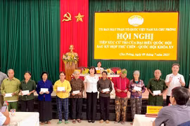 Đại biểu Quốc hội tỉnh Gia Lai tiếp xúc cử tri tại xã Chư Prông