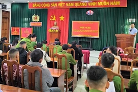 Kbang: Gặp mặt, động viên những người chấp hành xong án phạt tù trở về địa phương