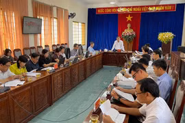 TP. Pleiku họp bàn về tiến độ triển khai Dự án khu dân cư đường Nguyễn Văn Linh