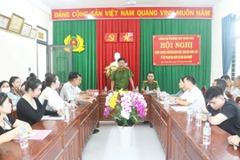 Quy Nhơn Bắc: Tuyên truyền, phổ biến kiến thức pháp luật về tội phạm mại dâm, mua bán người