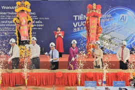 Khởi công Nhà máy sản xuất, chế biến nông lâm sản Vinanutrifood Bình Định