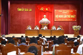 Ban Chấp hành Đảng bộ tỉnh Gia Lai khai mạc hội nghị lần thứ nhất