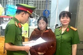 Đối tượng Trần Thị Giã đã bị bắt tại TP. Hồ Chí Minh, đưa về Gia Lai để chấp hành án. 