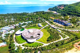 Một góc Khu đô thị Khoa học và Giáo dục Quy Hòa (phường Quy Nhơn Nam). Ảnh: Nguyễn Dũng