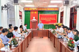 Phó Bí thư Thường trực Tỉnh ủy Rah Lan Chung: Xã Phù Mỹ Đông cần phát huy tốt vai trò của xã trọng điểm