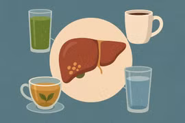 Người bị gan nhiễm mỡ nên uống gì?