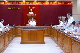 Hội nghị Ban Thường vụ Tỉnh ủy Gia Lai lần thứ nhất