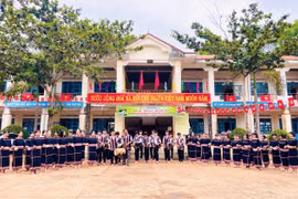 Mục tiêu chung của Đề án nhằm phát triển hệ thống các trường phổ thông dân tộc nội trú, bán trú trên địa bàn tỉnh. Ảnh: T.D