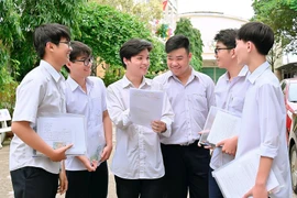 Thí sinh Gia Lai tham gia kỳ thi tốt nghiệp THPT năm 2025. Ảnh: Đ.T