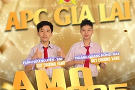 2 học sinh Trần Hữu Nguyên và Hoàng Quang Hùng đã xuất sắc giành huy chương vàng tại “đấu trường” Toán học AMO - American Mathematics Olympiad 2025.