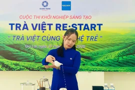 Ấn tượng từ cuộc thi khởi nghiệp về trà Việt.