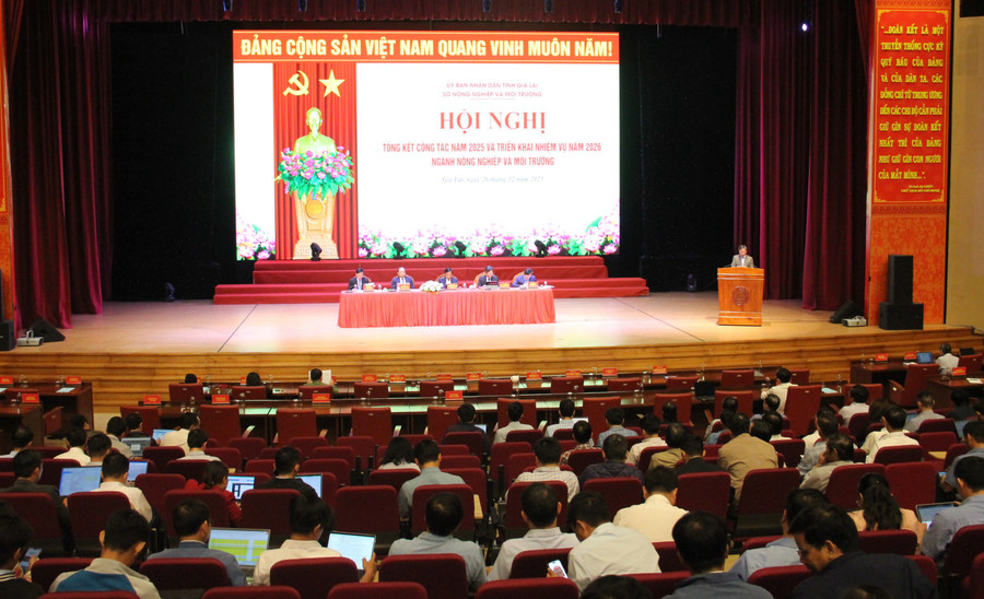 Quang cảnh hội nghị. Ảnh: Trọng Lợi