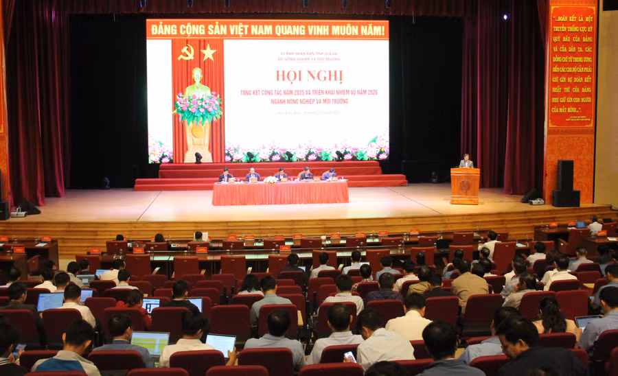 Quang cảnh hội nghị. Ảnh: Trọng Lợi