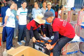 Sở Công Thương kiểm tra tình hình kinh doanh một số mặt hàng tại một số địa phương chịu ảnh hưởng nặng của bão số 13 (Kalmaegi).