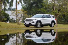 Ford Explorer 2022: SUV Mỹ hạng sang, giá từ 2,366 tỷ đồng