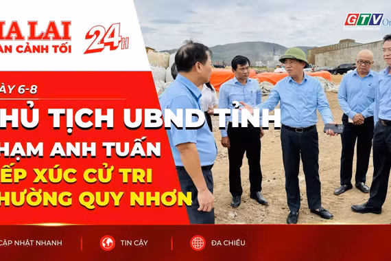 Chủ tịch UBND tỉnh Phạm Anh Tuấn tiếp xúc cử tri phường Quy Nhơn