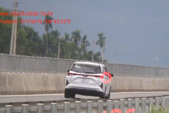 Gần 400 trường hợp vi phạm trên cao tốc qua Quảng Ngãi – Gia Lai sau 10 ngày thông xe.