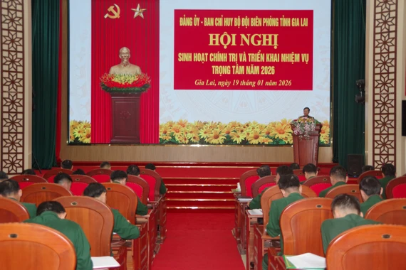 BĐBP tỉnh triển khai nhiệm vụ trọng tâm năm 2026.