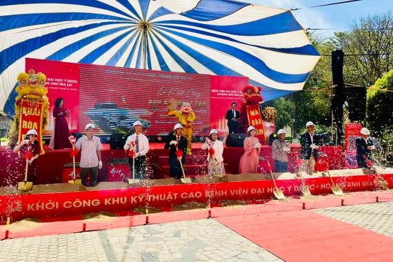Bệnh viện Đại học Y dược - Hoàng Anh Gia Lai khởi công Giai đoạn 2- Công trình Khu kỹ thuật cao