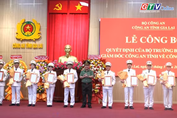 Toàn cảnh Gia Lai 24h: Công an tỉnh Gia Lai công bố quyết định về công tác cán bộ