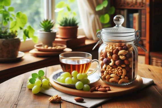 Những món ăn vặt cực tốt cho tuổi thọ