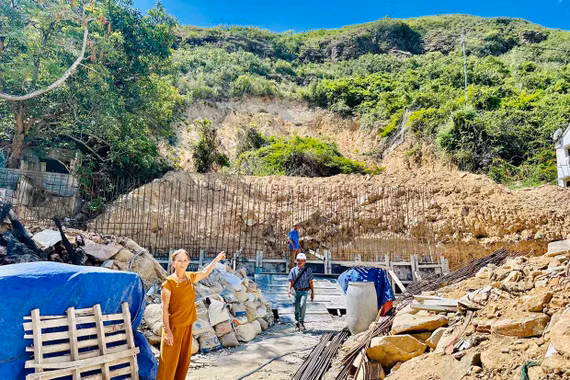 Tăng tốc thi công các công trình, dự án vùng thiên tai