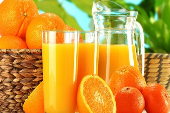 Hãy nhớ uống nước cam với khẩu phần nhỏ để đảm bảo sức khỏe