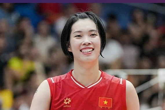 Sao bóng chuyền Thanh Thúy được trao danh hiệu đặc biệt ở Cúp Chiến thắng