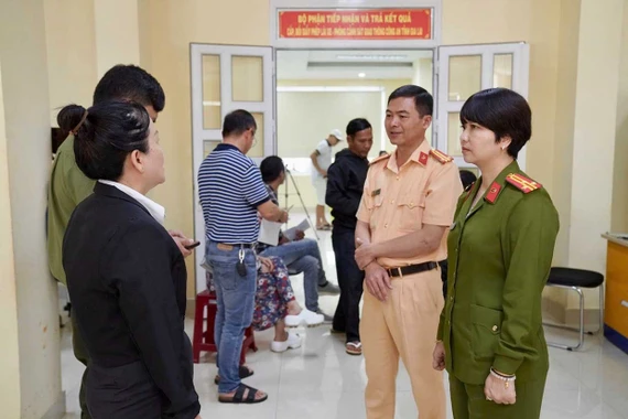 Đột phá trong công tác sát hạch, cấp giấy phép lái xe