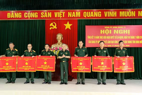 Binh đoàn 15 nâng cao hiệu quả công tác dân vận.