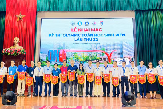 Hơn 660 thí sinh tham gia Kỳ thi Olympic Toán học sinh viên toàn quốc năm 2026
