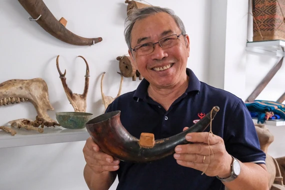 Tiến sĩ Lê Quang Lâm cùng câu chuyện tù và Jrai