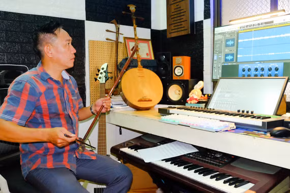 Dệt âm sắc quê hương qua những bản phối