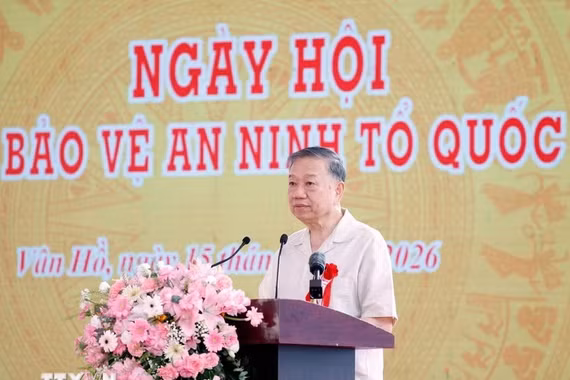 Tổng Bí thư, Chủ tịch nước: Đẩy mạnh môi trường an ninh vì cuộc sống bình yên của nhân dân