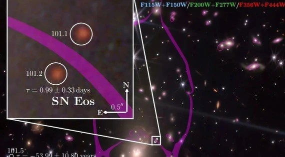 Ánh sáng lạ từ vũ trụ 12,8 tỉ năm trước vừa chạm đến Trái Đất