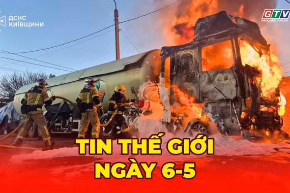 Tin thế giới ngày 6-5: Nga không kích Ukraine trước khi ngừng bắn, 26 người thiệt mạng 