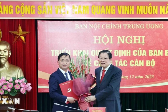 Ông Nguyễn Xuân Trường giữ chức Phó Trưởng Ban Nội chính Trung ương