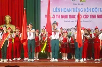Liên hoan tiếng kèn Đội ta và thi nghi thức Đội cấp tỉnh 2025