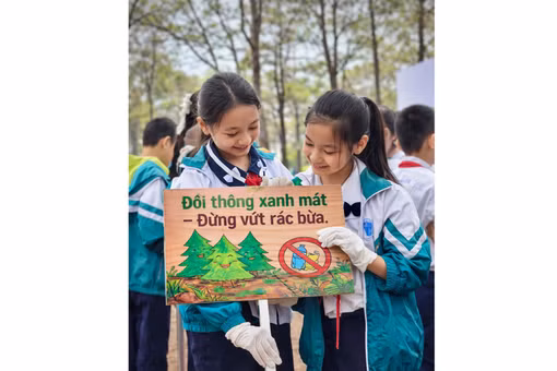 Góp sức trẻ bảo vệ môi trường